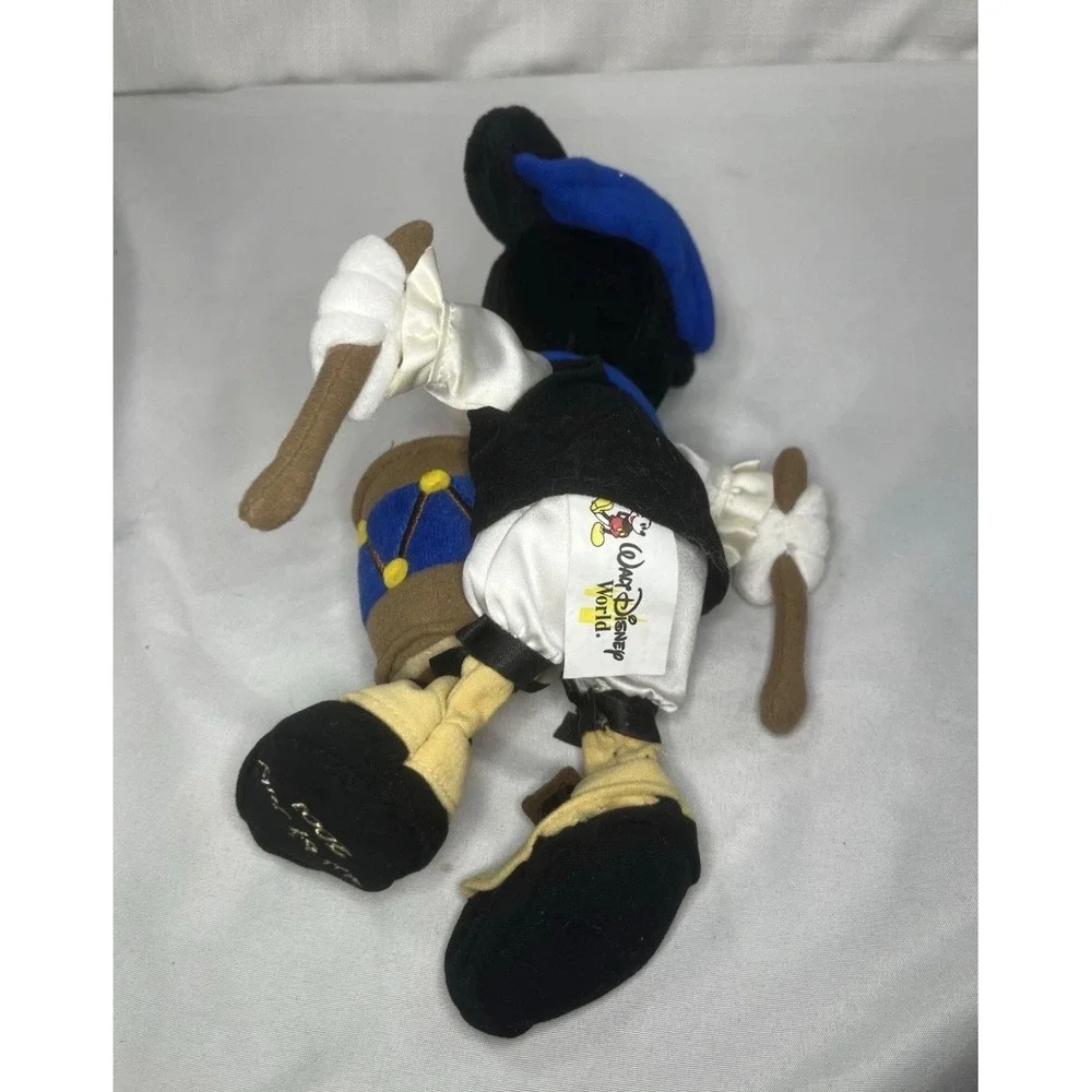 Disney Mickey Mouse 4th of July 2001 Colonial Drummer Plush Walt Disney World 9